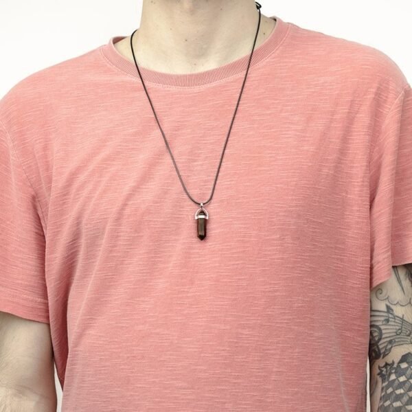 Colar de Pedra Olho de Tigre