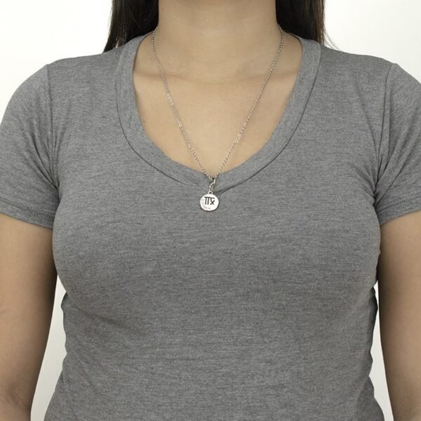 Corrente com Pingente do Signo de Virgem - Imagem 4