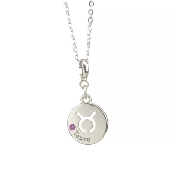 Corrente com Pingente do Signo de Touro