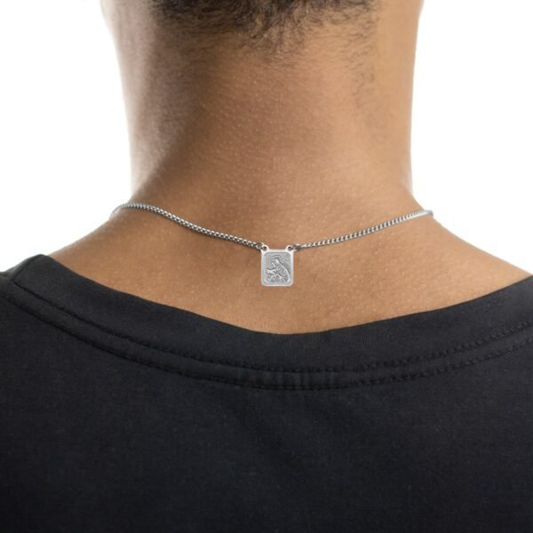 Escapulário de Santa Rita de Cássia de Aço Inoxidável