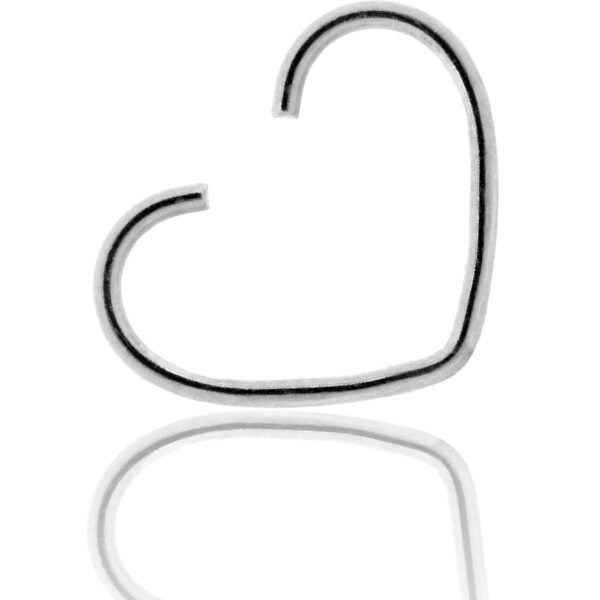 Piercing De Aço Inox Nomad – Argola Coração