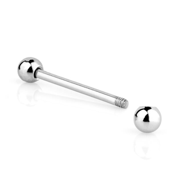 Piercing de Cartilagem Barbell G de Aço Inoxidável