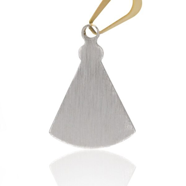 Pingente Medalha de Nossa Senhora de Aço Inoxidável