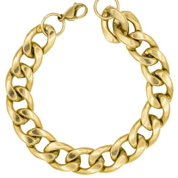 Pulseira Corrente de Elo Grumet de Aço Inoxidável