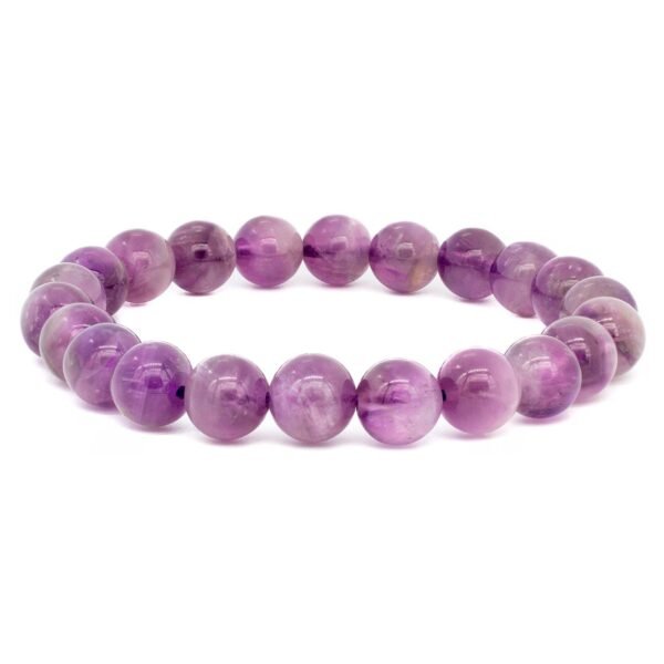 Pulseira de Pedra Ametista 8mm
