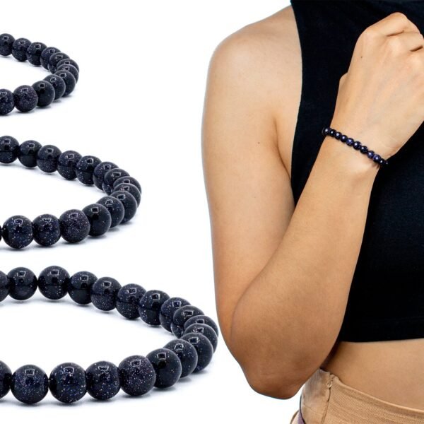 Pulseira de Pedra Estrela 6mm