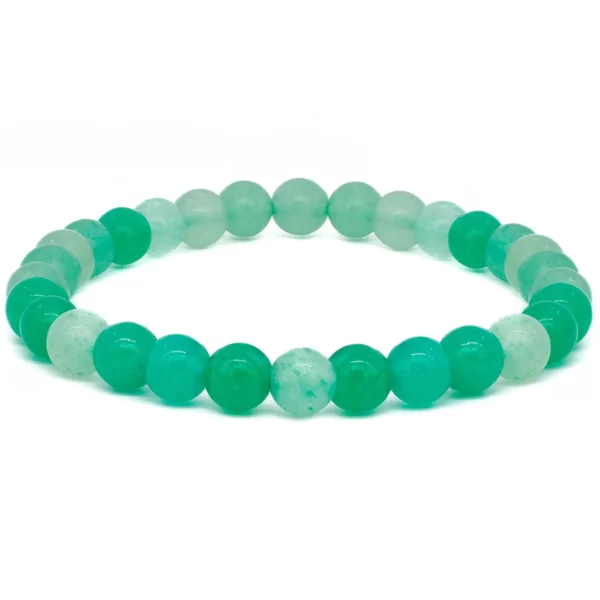Pulseira de Pedra Quartzo Verde 6mm