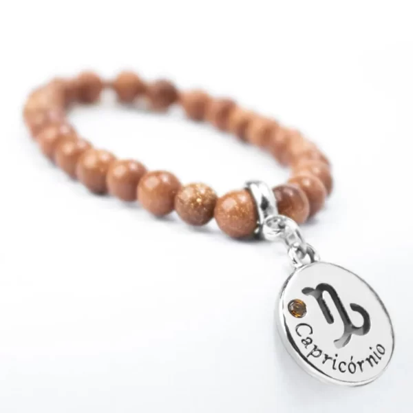Pulseira de Signo de Capricórnio – Pedra do Sol