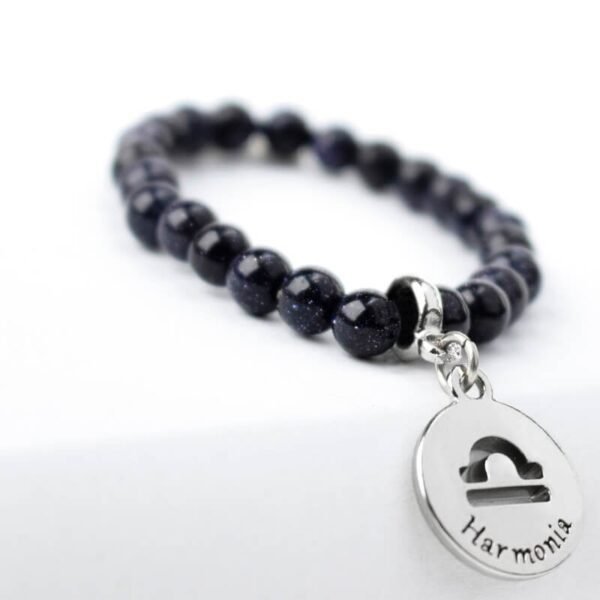 Pulseira de Signo de Libra – Pedra Estrela